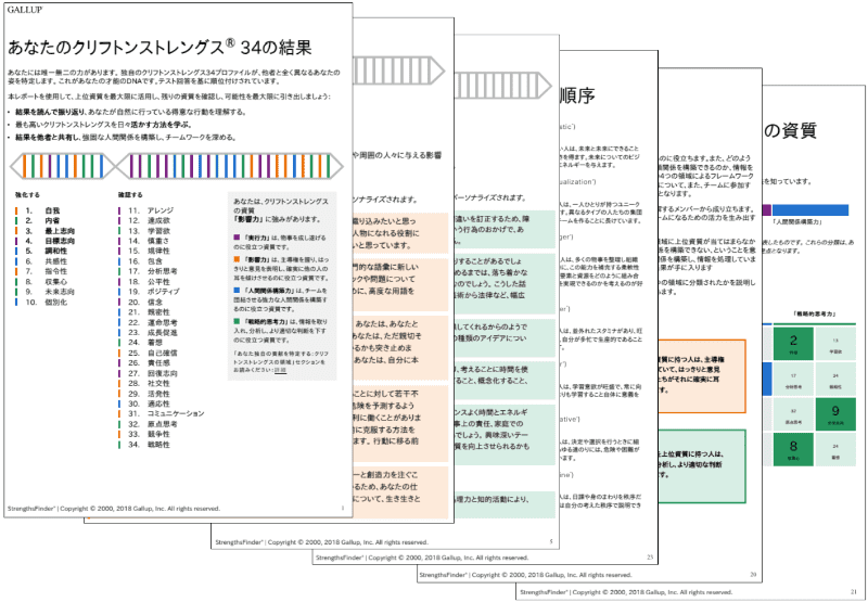 クリフトンストレングス